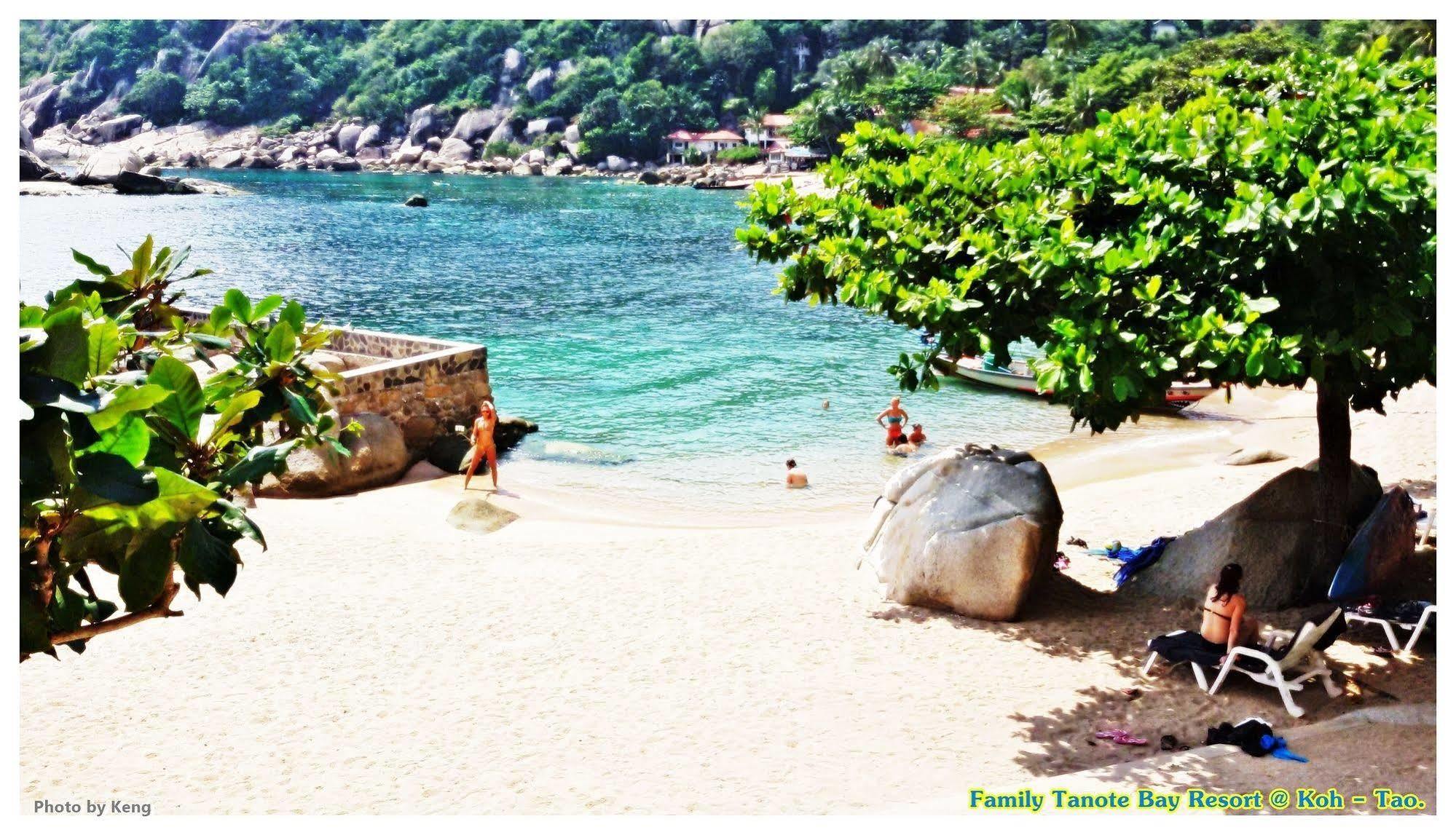 Family Tanotebay Resort Ko Tao Bagian luar foto